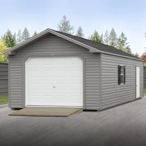 Single-Car Garages (in Peak and Dutch styles) from Pine Creek Structures