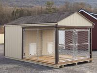8x14 Large Double Dog Kennel from Pine Creek Structures of Spring Glen (Hegins), PA