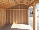 10x30 Cottage Run In Shed (Inside)